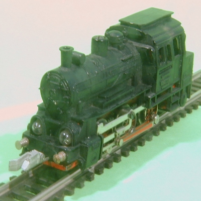 Bild: alte BR89 mit Birnchen und Rundmotor